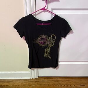 Universal Studios Black Graphic Women's Tee